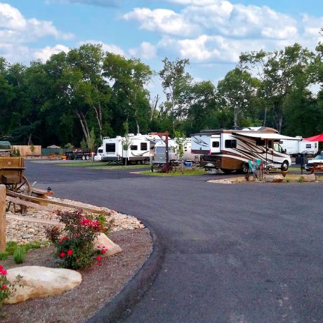 rv sites and roads